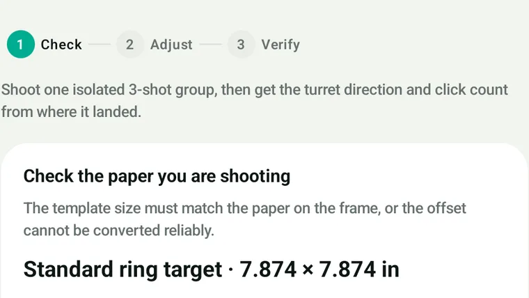 The three steps of guided zeroing